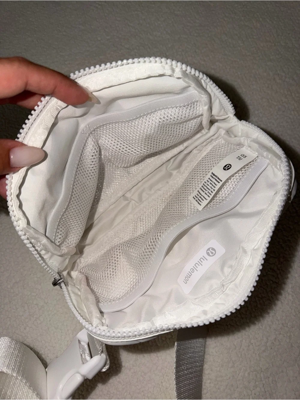 lululemon athletica White Compact Belt Bag